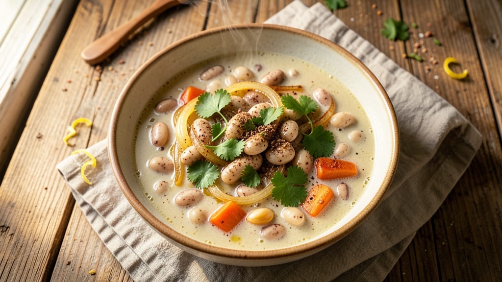 Bean Soup Recipe With Pinto Beans: Hearty Southwestern Simmer with Crispy Corn Topping