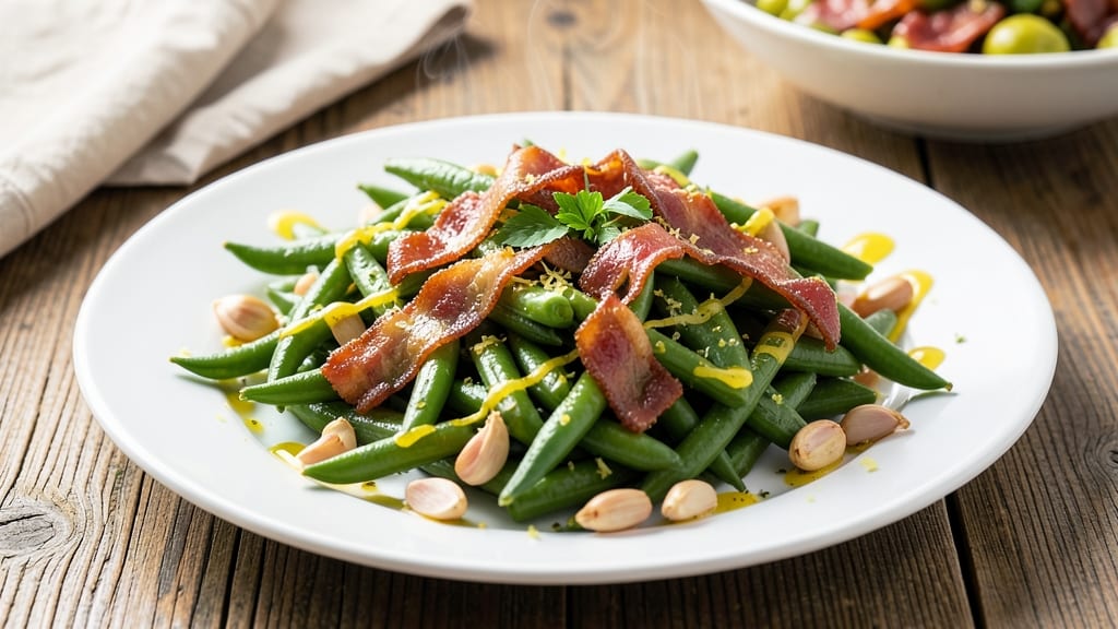 Beat Green Beans Recipe: Crisp-Tender Blanched With Garlic-Lemon Zing