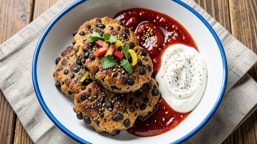 Black Bean Patties Indian Recipe: Spiced Lentil and Tortilla Crunch Fusion