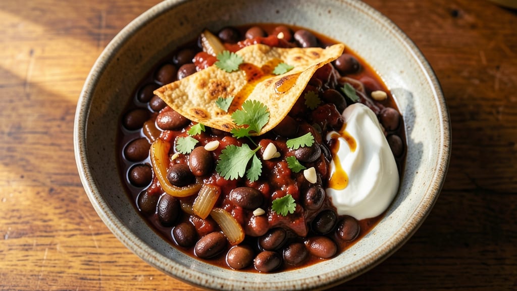 Best Black Bean Chili Recipe Ever: Deep-Spiced Slow-Simmered Heartiness