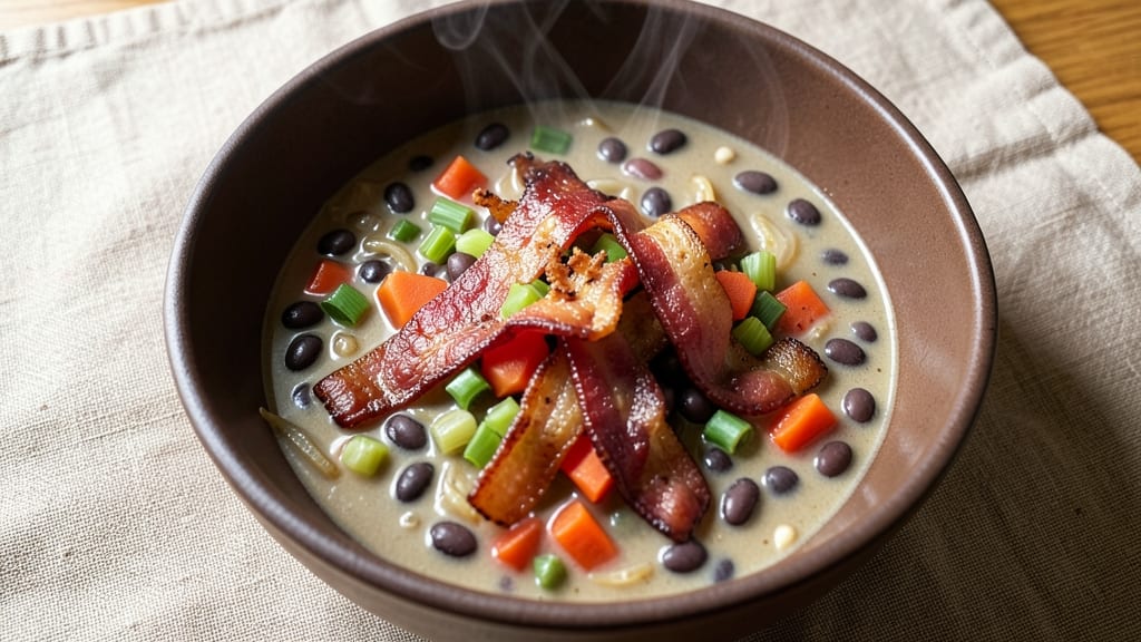 Bean and Bacon Soup Recipe Slow Cooker: Slow-Cooked Richness With Crispy Bacon Bits