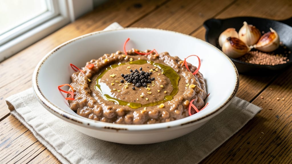 Black Bean Mash Recipe: Silky Smooth Spread for Dips and Toast