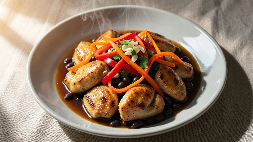 Black Bean Chicken Stir Fry Recipe: Wok-Fired Protein and Fiber Fusion