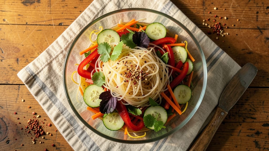 Bean Thread Salad Recipe: Silky Noodles with Tangy Lime Zest