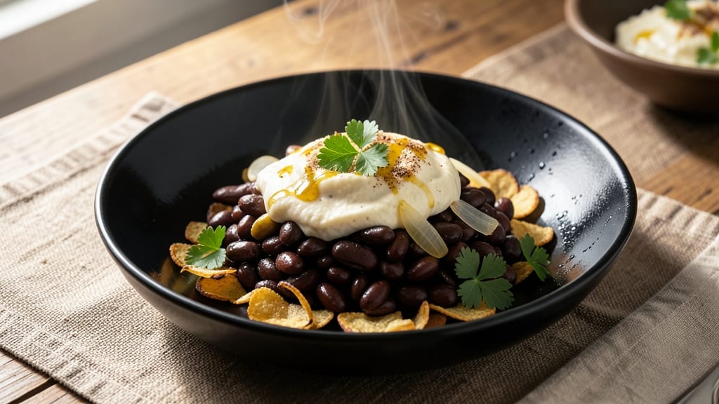 Black Bean Truffle Recipe: Earthy Mushroom and Truffle Oil Fusion