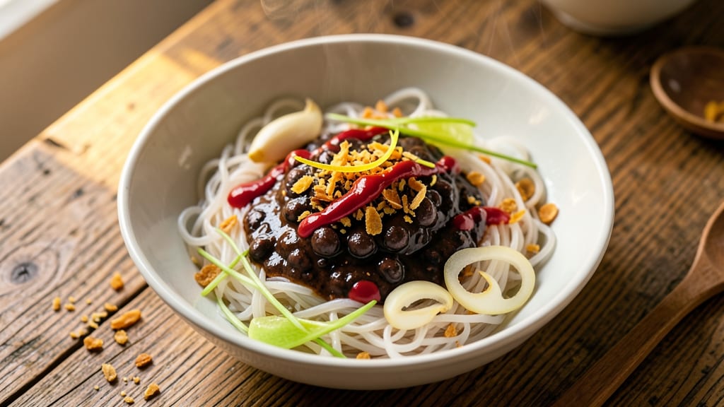 Black Bean Chow Fun Recipe: Crispy Noodles with Smoky Lime Zing