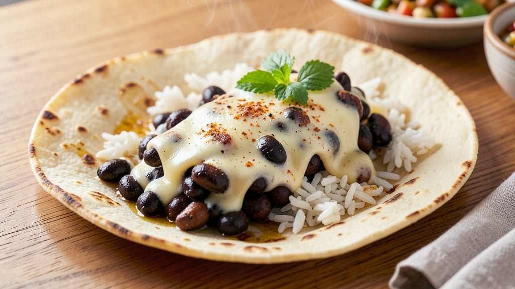 Black Bean Burrito Taco Bell Recipe: Crispy Tortilla Crowns With Cheesy Filling