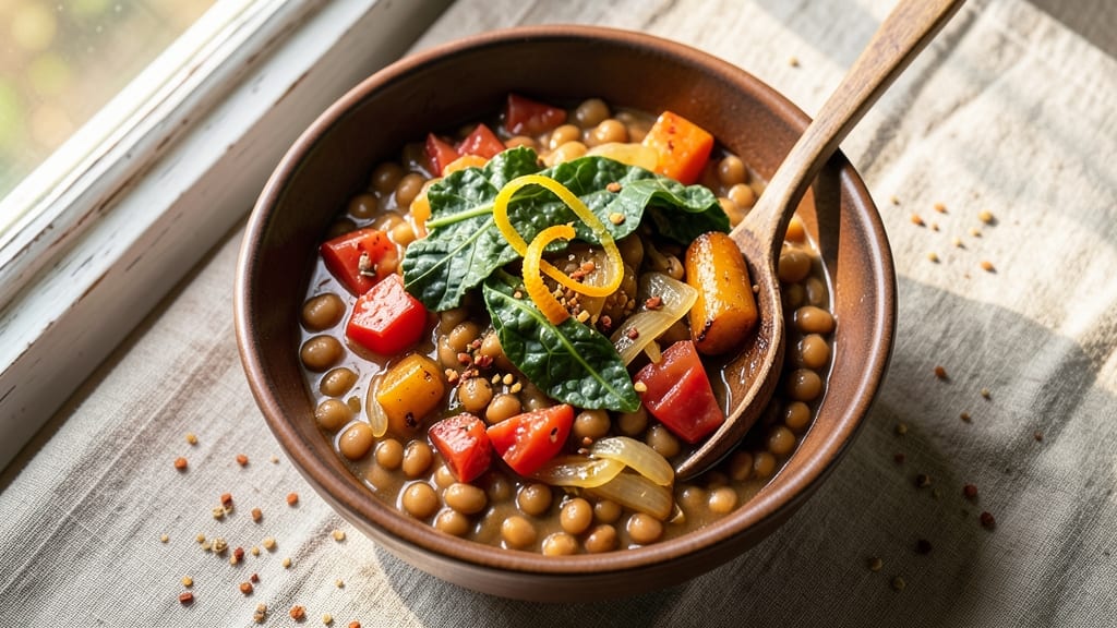 Bean and Kale Stew Recipe: Hearty Vegetarian Simmer With Earthy Depth