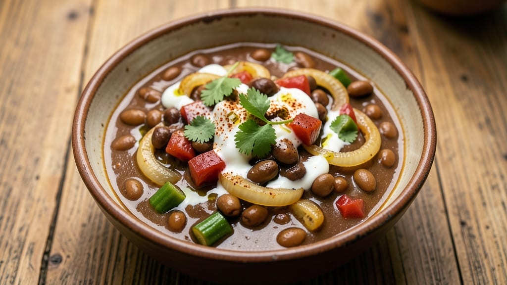 Black Eyed Bean Stew Recipe: Slow-Simmered Smokiness With Fibrous Okra Bite