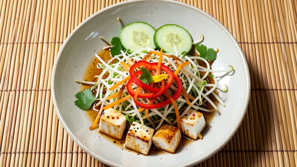 Asian Bean Sprout Salad Recipe: Crunchy, Peppery, and Lightly Toasted