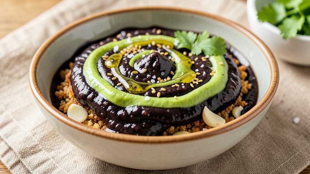 Black Bean Burger Sauce Recipe: Tangy Lime and Avocado Cream Fusion