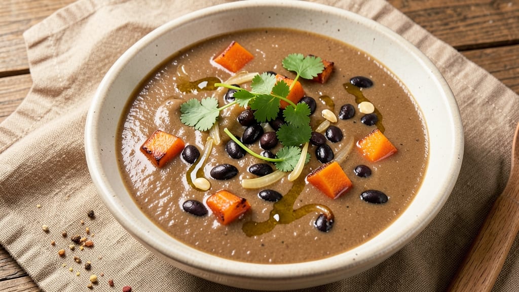 Black Bean and Butternut Squash Soup Recipe: Roasted Squash and Cumin-Infused Depth