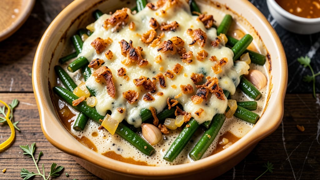 Better Than Bouillon Green Bean Casserole Recipe: Cheesy Crunch Without the Canned Topping