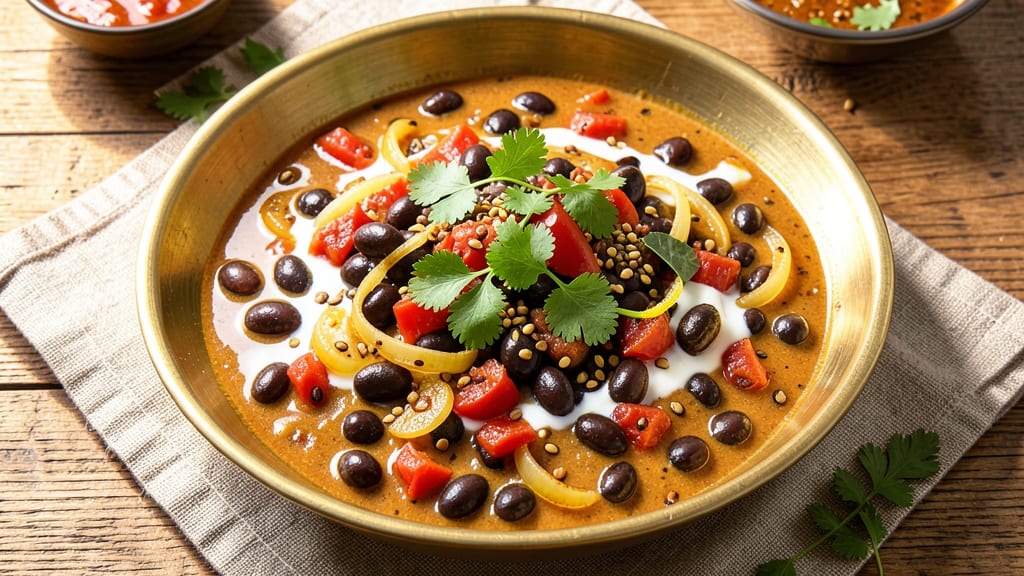 Indian Bean Curry Recipe: Spiced Tomato and Coconut Velvety Richness