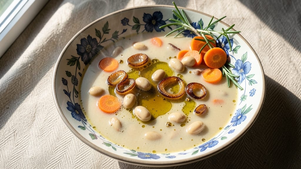 Broad Bean Soup Recipe: Earthy Green Magic With Crispy Topping Twist