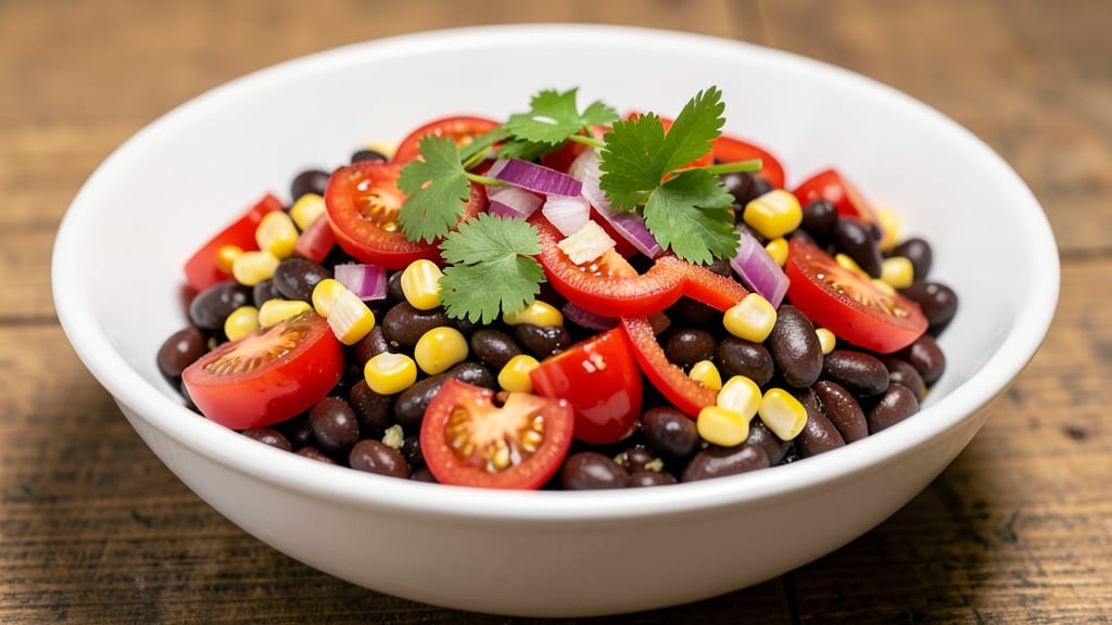 Bush's Black Bean Salsa Recipe: Smoky Fire-Roasted Tomatoes and Charred Corn Fusion