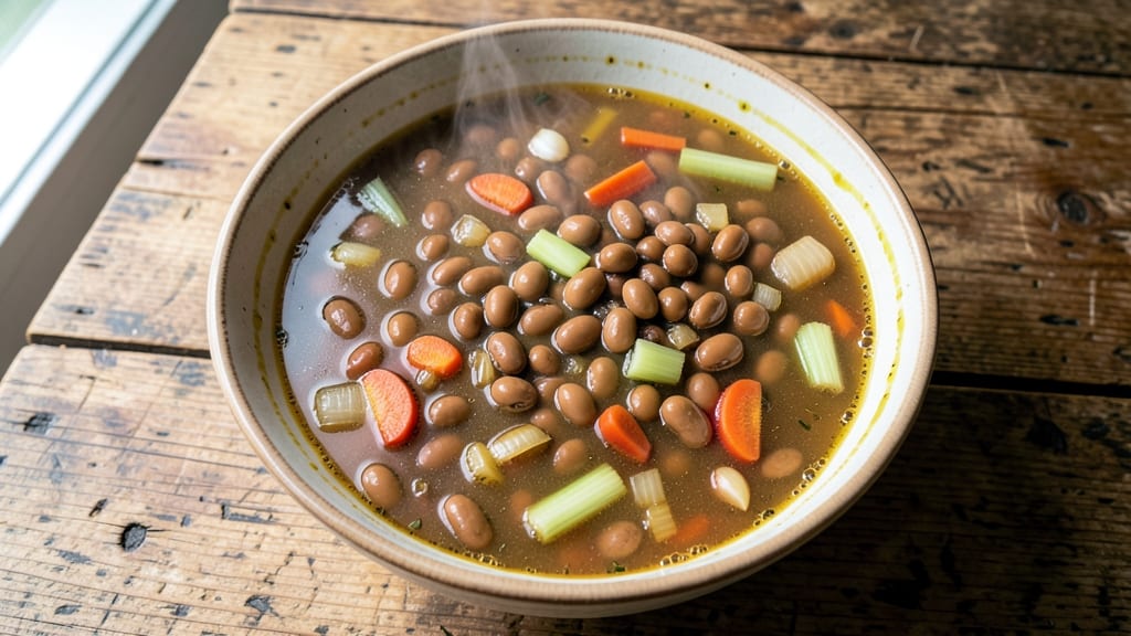 Bean Soup Recipe With Randall Beans: Smoky Garlic and Herb-Infused Heartiness