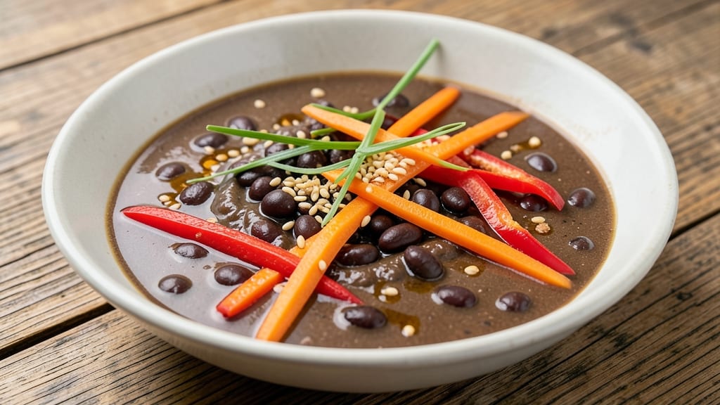 Black Bean and Miso Soup Recipe: Umami-Rich Broth with Silky Bean Texture