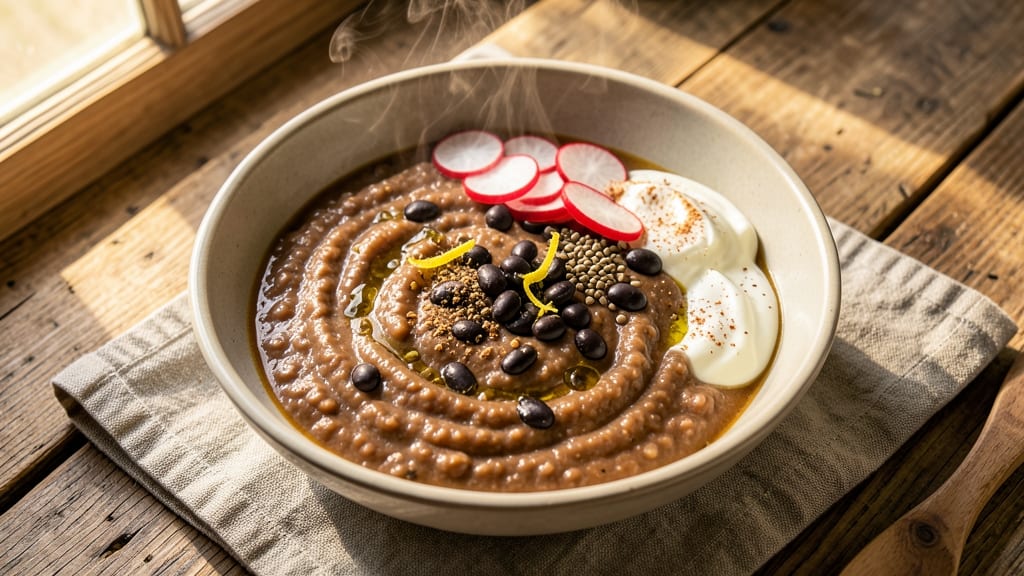 Black Bean Porridge Recipe: Warm Spiced Comfort With Earthy Depth