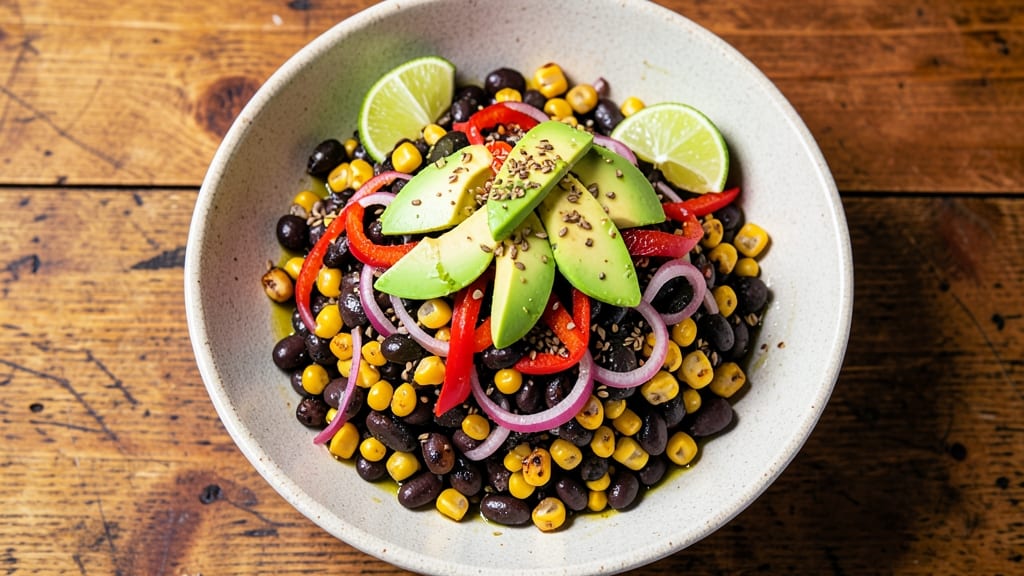 Black Bean and Roasted Corn Salad Recipe: Smoky Char and Bright Lime Balance