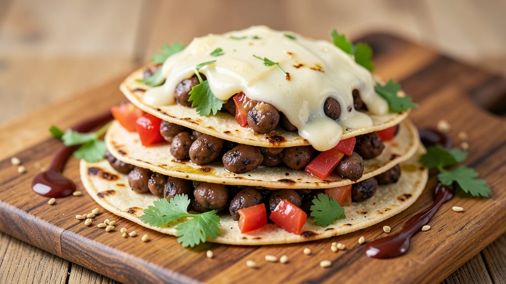 Baked Black Bean Tacos Recipe: Crispy Tortilla Crowns With Melty Cheese Rivers