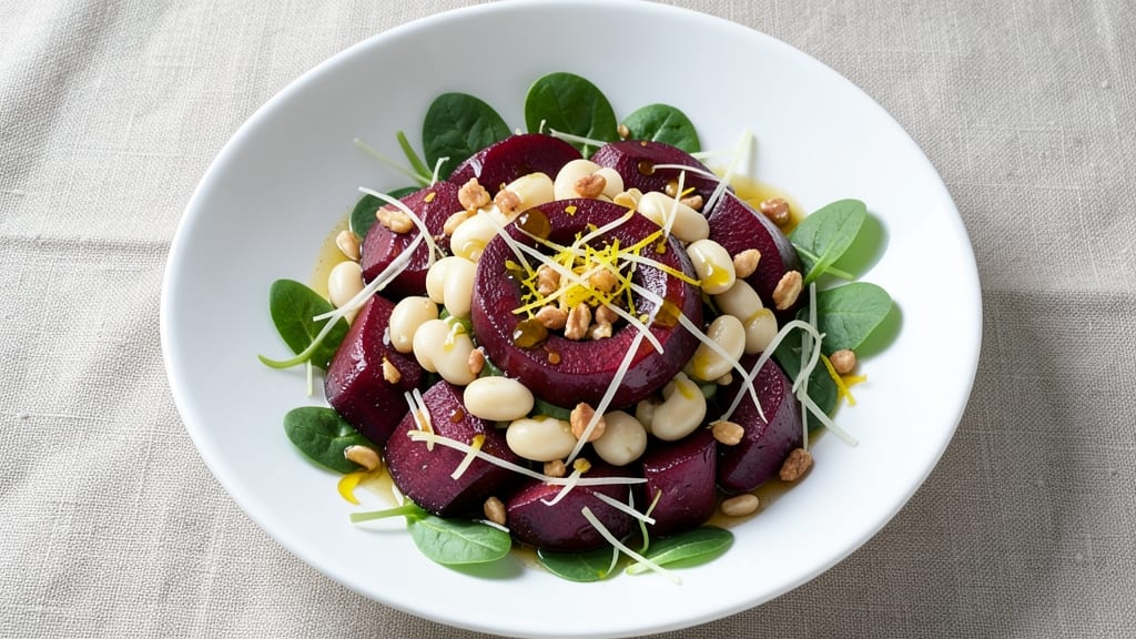 Beetroot and Bean Salad Recipe: Earthy Sweetness Meets Crunchy Freshness