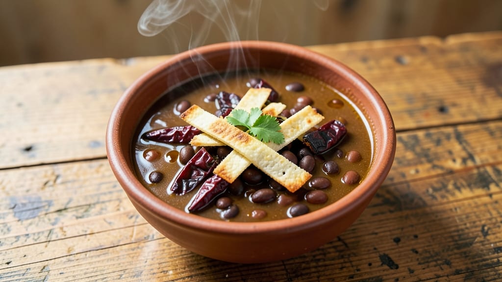 Authentic Mexican Black Beans Soup Recipe: Earthy Cumin and Chipotle Heat Simmered Slow