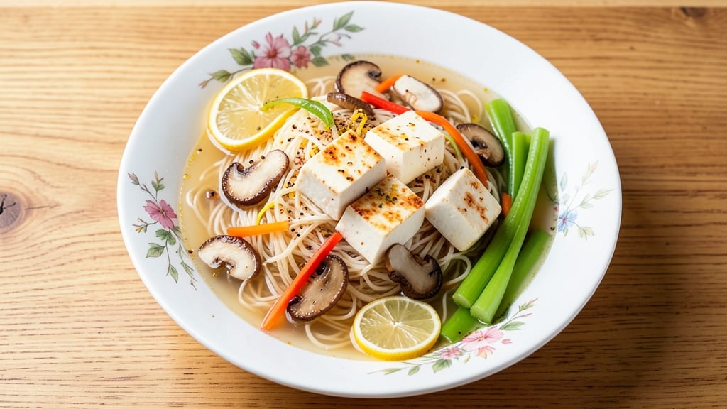 Bean Thread Noodles Soup Recipe: Silky Slippery Noodles in Savory Broth