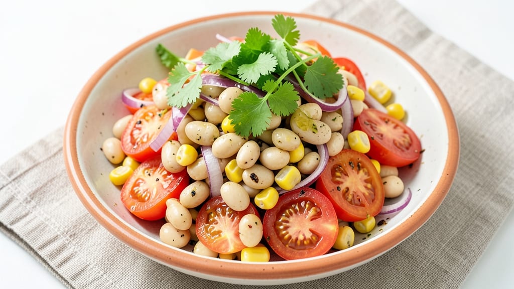 Bean Corn Tomato Salad Recipe: Bright Triad of Summer Flavors