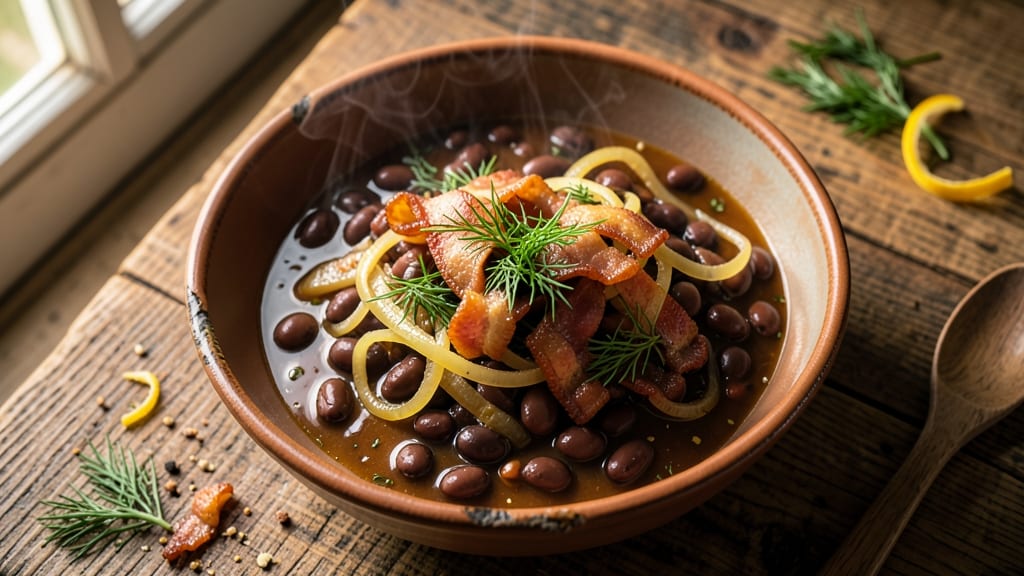 Alison Roman's Dilly Bean Stew Recipe: Herbed Simmer with Crispy Onion Crowns