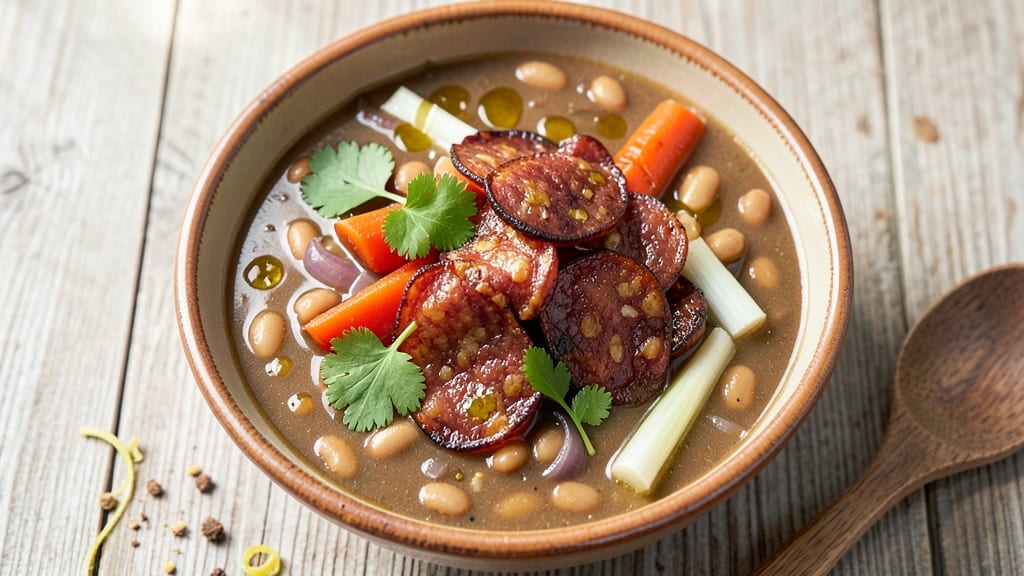 Bean and Chorizo Soup Recipe: Smoky Spice-Packed Heartiness in One Pot