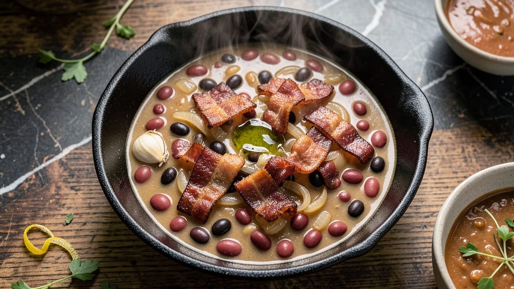 Bean and Bacon Soup Recipe With Canned Beans: Smoky Bacon and Hearty Bean Simmer