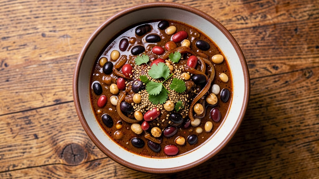 8 Bean Chili Recipe: Slow-Simmered Spice Symphony With Black Beans and Kidney Beans