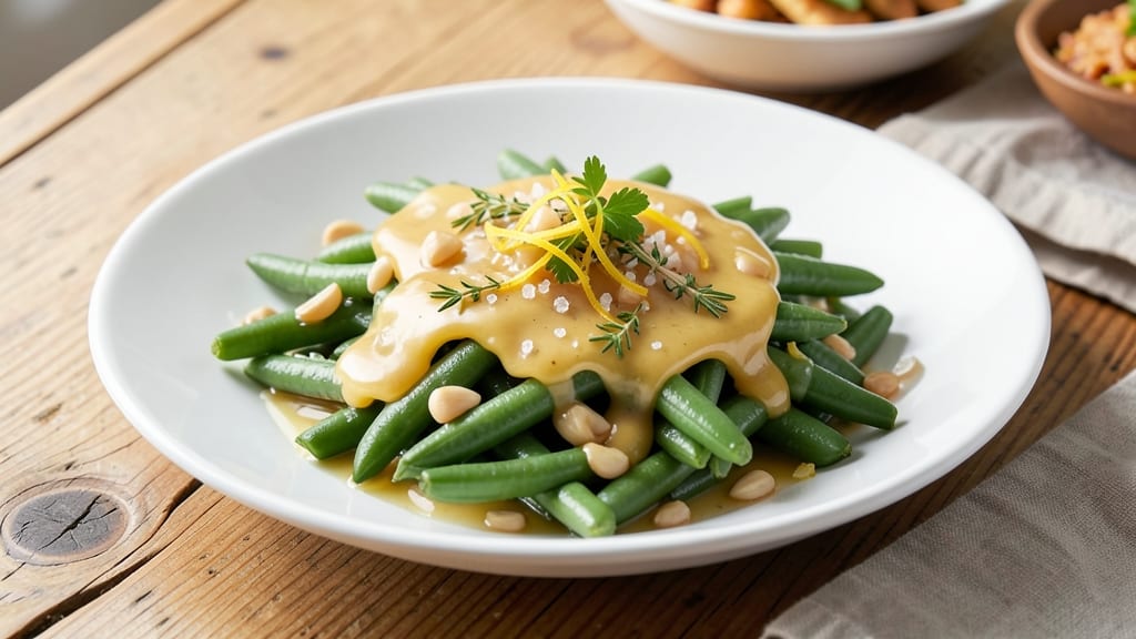 Alton Brown's Green Beans Recipe: Crisp-Tender Blanched with Garlic Lemon Zing