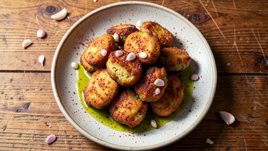 Broad Bean Snack Recipe: Crispy-Topped Protein Bites With Earthy Flavor