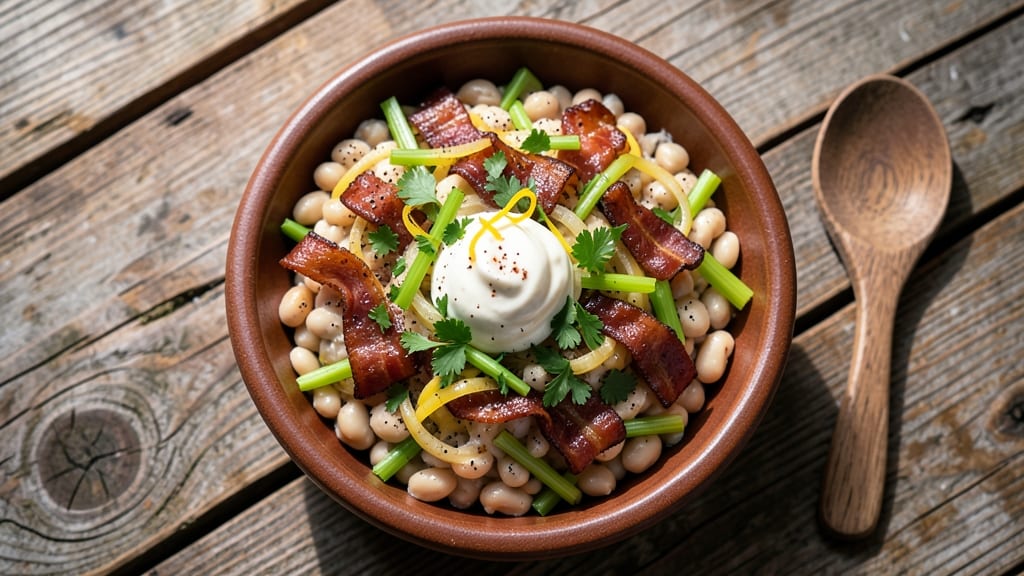Bavarian Inn Bean Salad Recipe: Smoky Bacon and Creamy Cumin Harmony