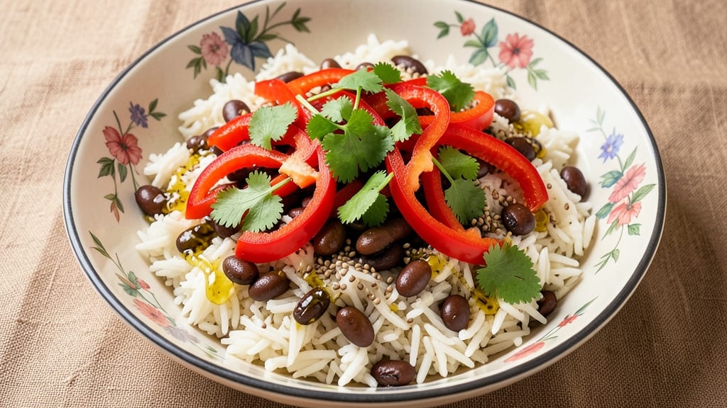 Black Bean and Rice Salad Recipe: Zesty Lime-Cilantro Brightness in 20 Minutes