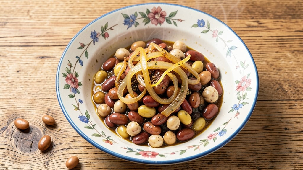 Blue Menu Six Bean Medley Recipe: Herb-Infused Pantry Simmer with Textural Harmony