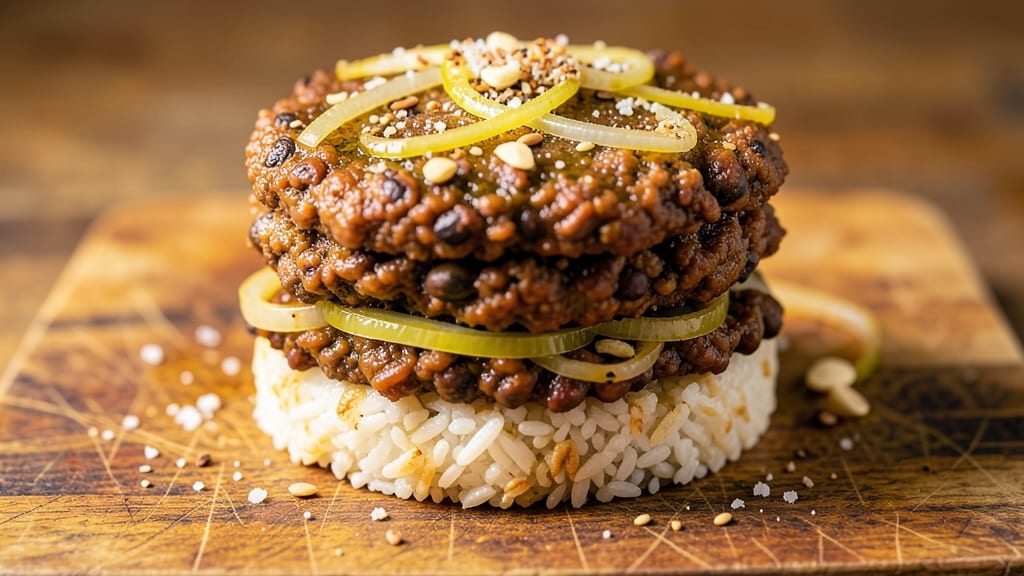Bean and Rice Burger Recipe: Spiced Lentil and Black Bean Fusion