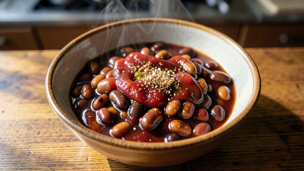Baked Bean Recipe Using Canned Pinto Beans: Smoky Brown Sugar Caramelized to Richness