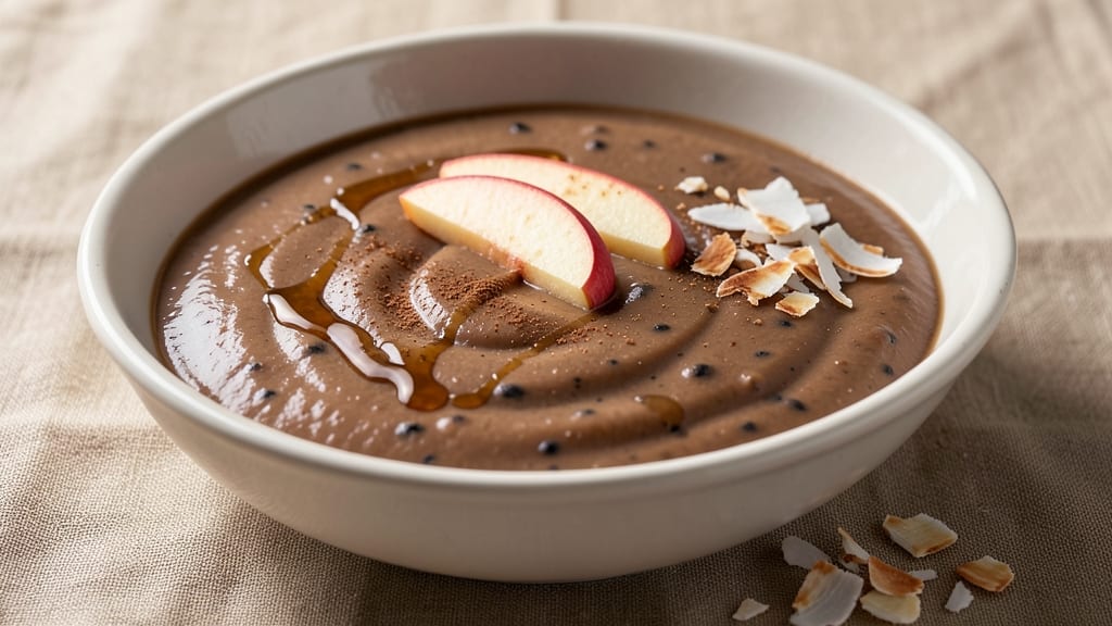 Black Bean Pudding Recipe: Silky Chocolate-Cinnamon Dream Layered With Vanilla