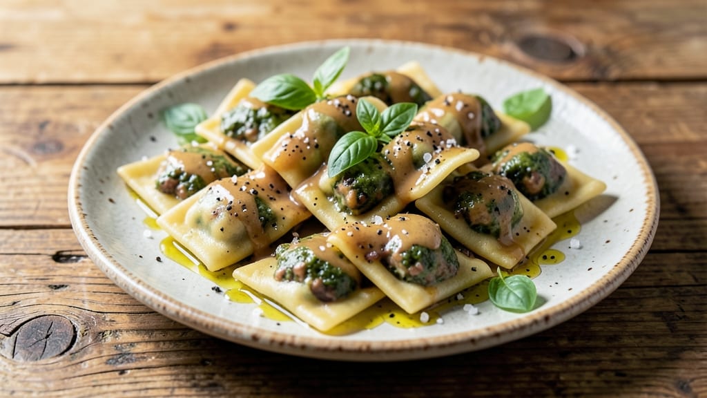 Black Bean Ravioli Recipe: Chewy Edges and Creamy Filling Fusion
