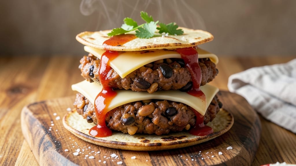 Burger King Spicy Bean Burgers Recipe: Charred Tortilla Crunch With Melted Cheese Rivers