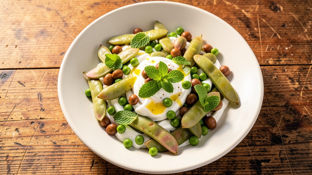 Broad Beans and Peas Salad Recipe: Springtime Crunch With Fresh Herbs