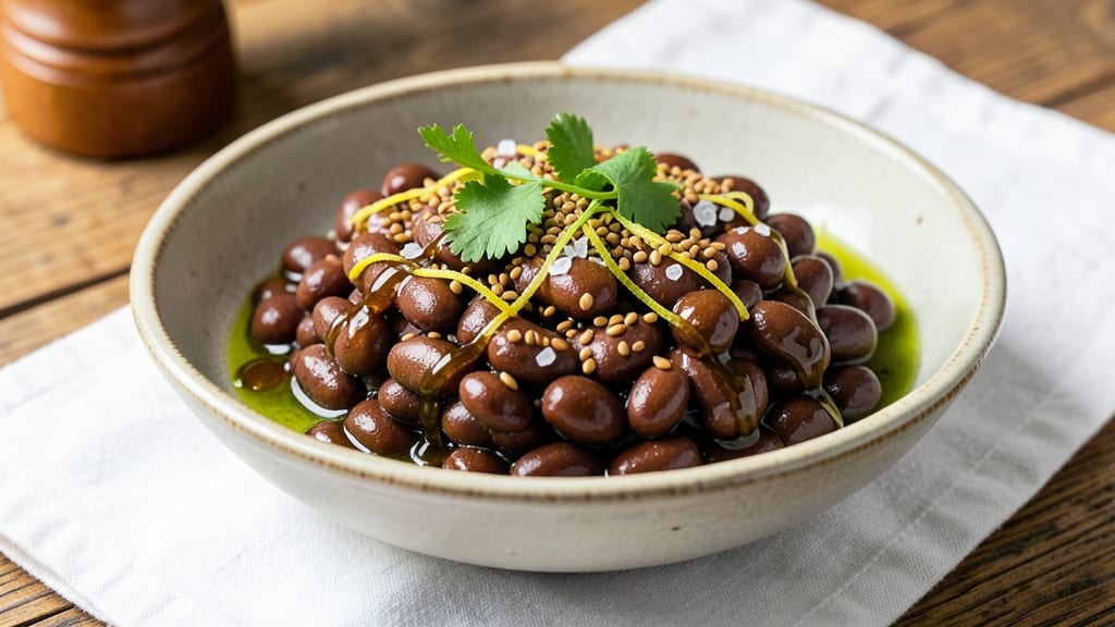 Black Bean Side Dish Recipe Ideas: Cumin-Lime Roasted With Crispy Tortilla Bites