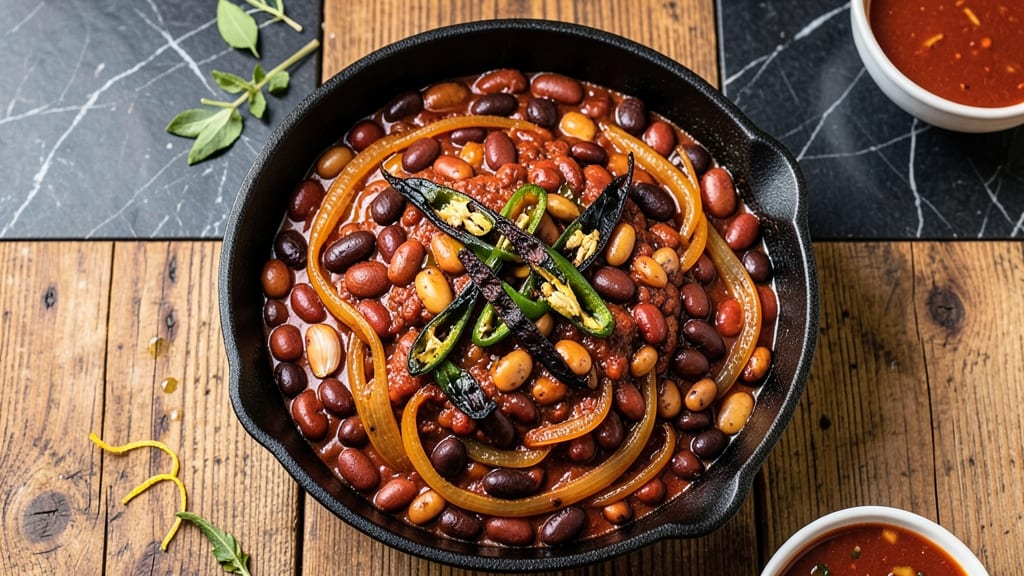 Bean Heavy Chili Recipe: Deep-Roasted Beans and Spice-Infused Depth