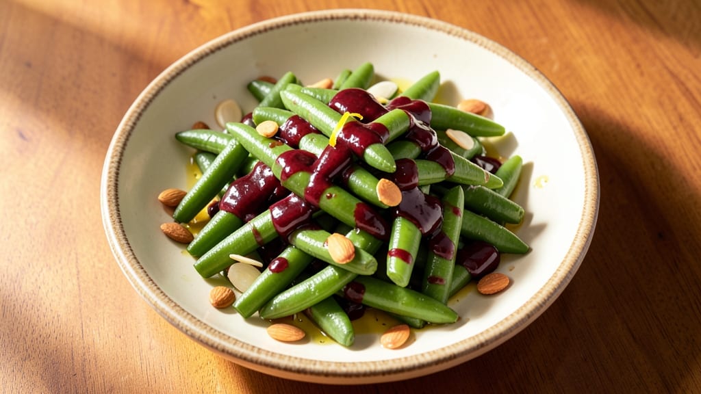 Balsamic Green Beans Salad Recipe: Bright Tangy Bite With Crunchy Almonds