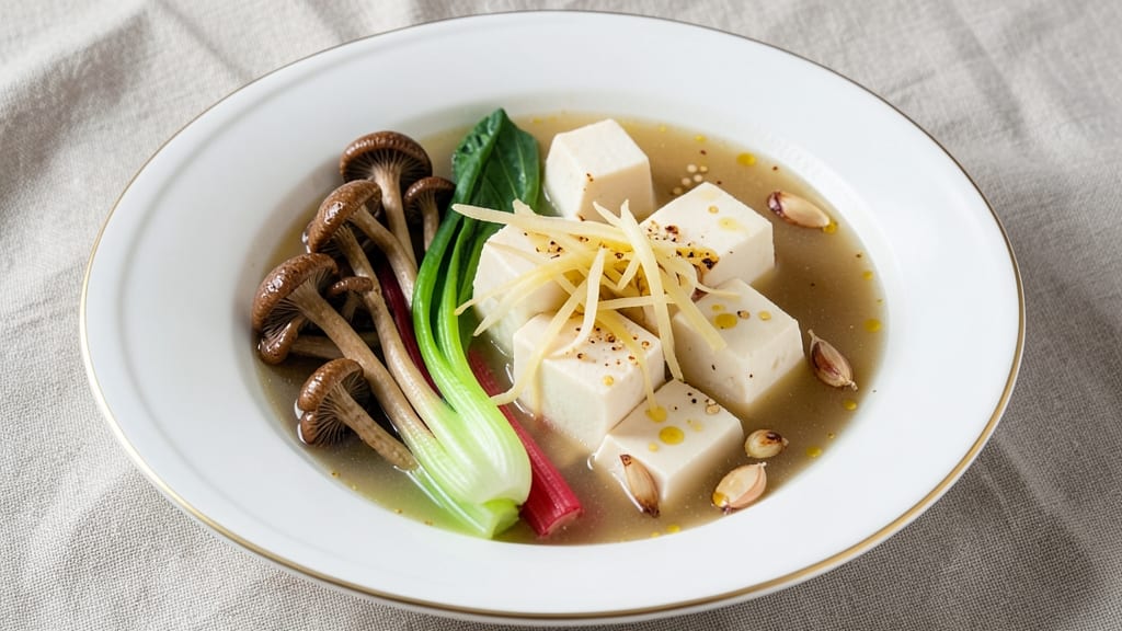 Bean Curd Soup Recipe: Silky Tofu and Ginger Harmony in 20 Minutes