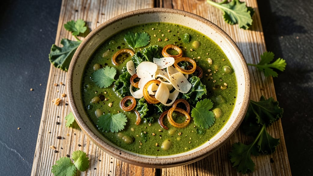 Azorean Green Beans and Kale Soup Recipe: Earthy Herb-Infused Comfort in One Pot
