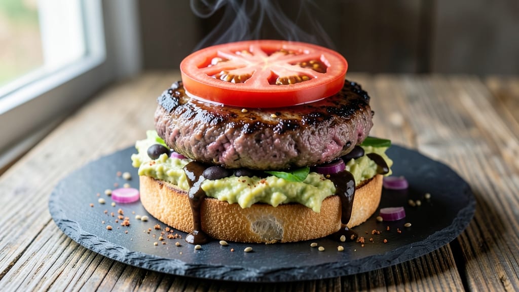 Beef and Black Bean Burgers Recipe: Smoky Cumin-Crusted, Juicy Plant-Powered Patties